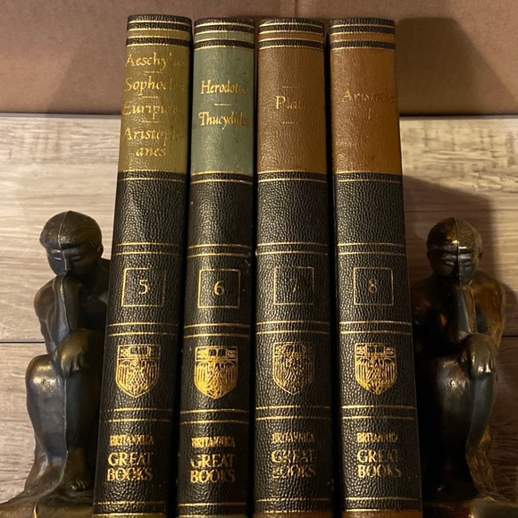 Antique Bronze Book End-Rodin The Thinker (the thinking man) - Picture 11 of 13